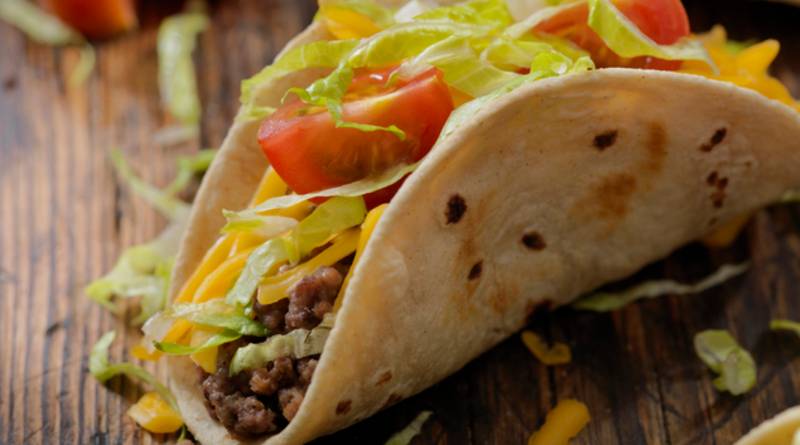 Recetas mexicanas en casa: tacos con carne