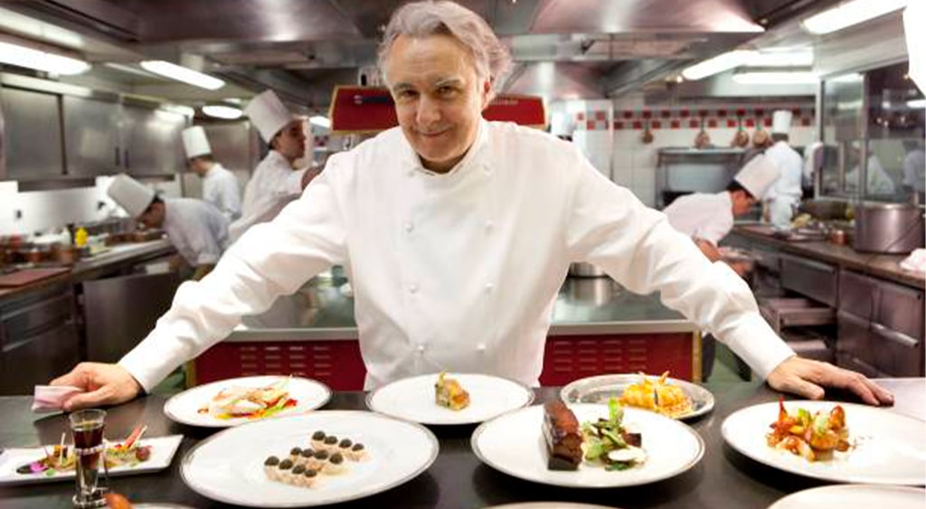 Alain Ducasse, el chef con 20 estrellas Michelin