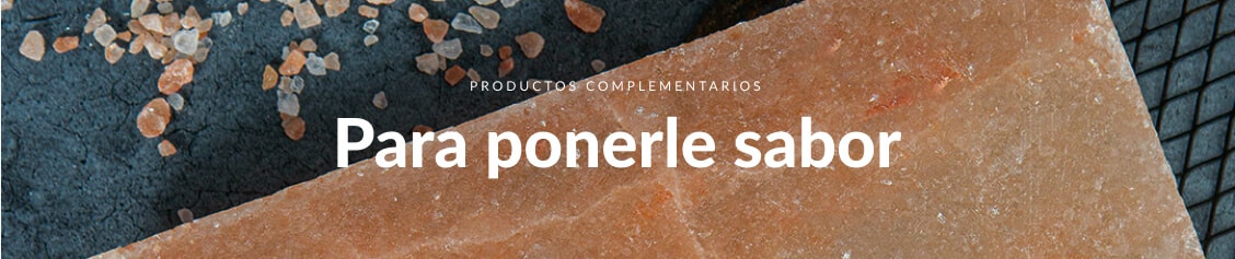 Productos complementarios para ponerle sabor