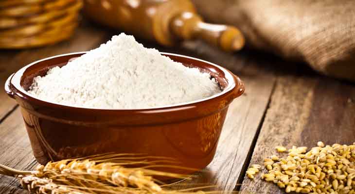 La harina de trigo es de los tipos de harina más popular y usado por su versatilidad.