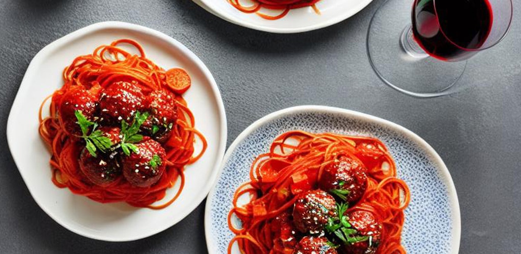 Espagueti con albóndigas vegetarianas | MANDOLINA