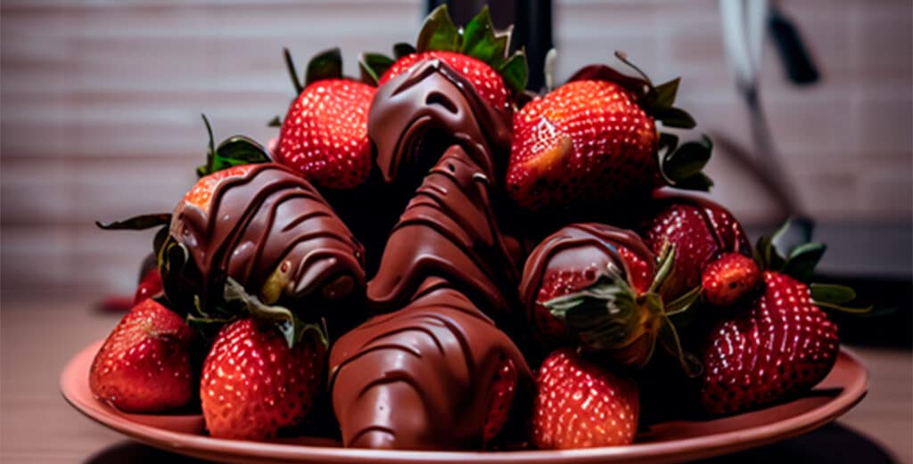 Cinco De Fresa Y Uno De Chocolate mandolina.co