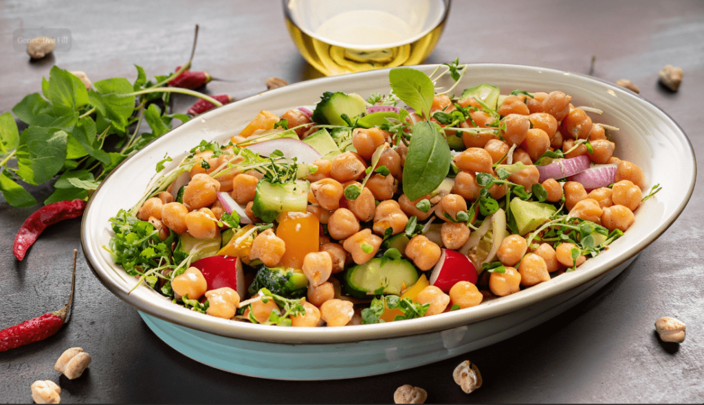 Receta de Ensalada de Garbanzos Thermomix Mandolina