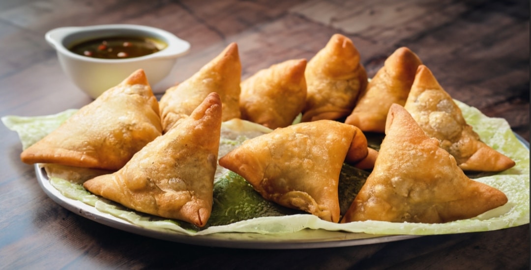 Samosas en Horno Kamado Samosas en Horno Kamado
