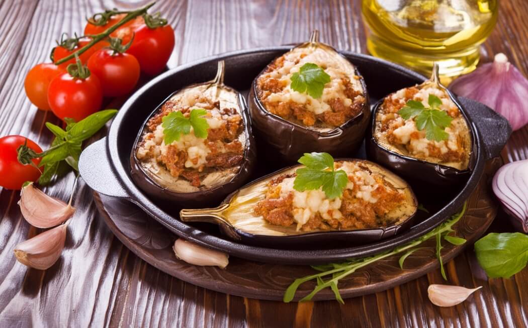 Receta de Berenjenas Rellenas