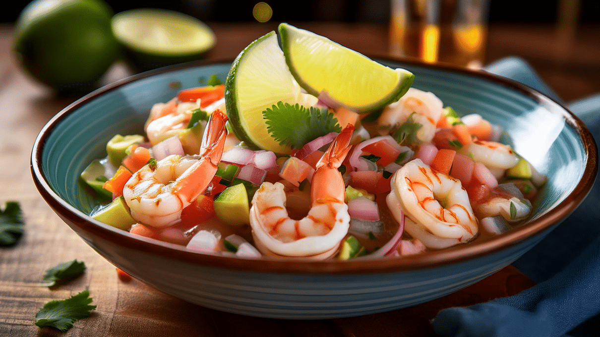 Ceviche de Camarones 