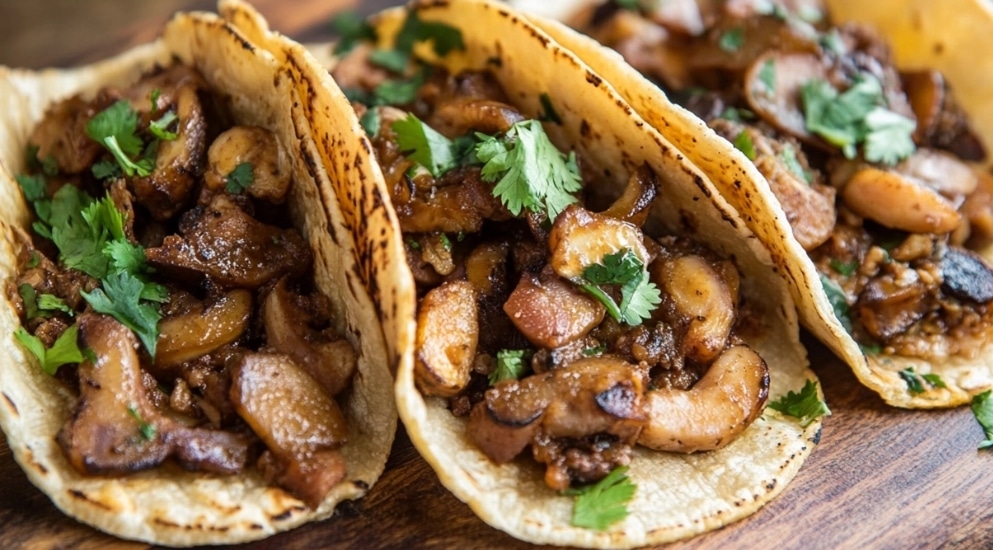 Tacos de Champiñones al Pastor Tacos de Champiñones al Pastor