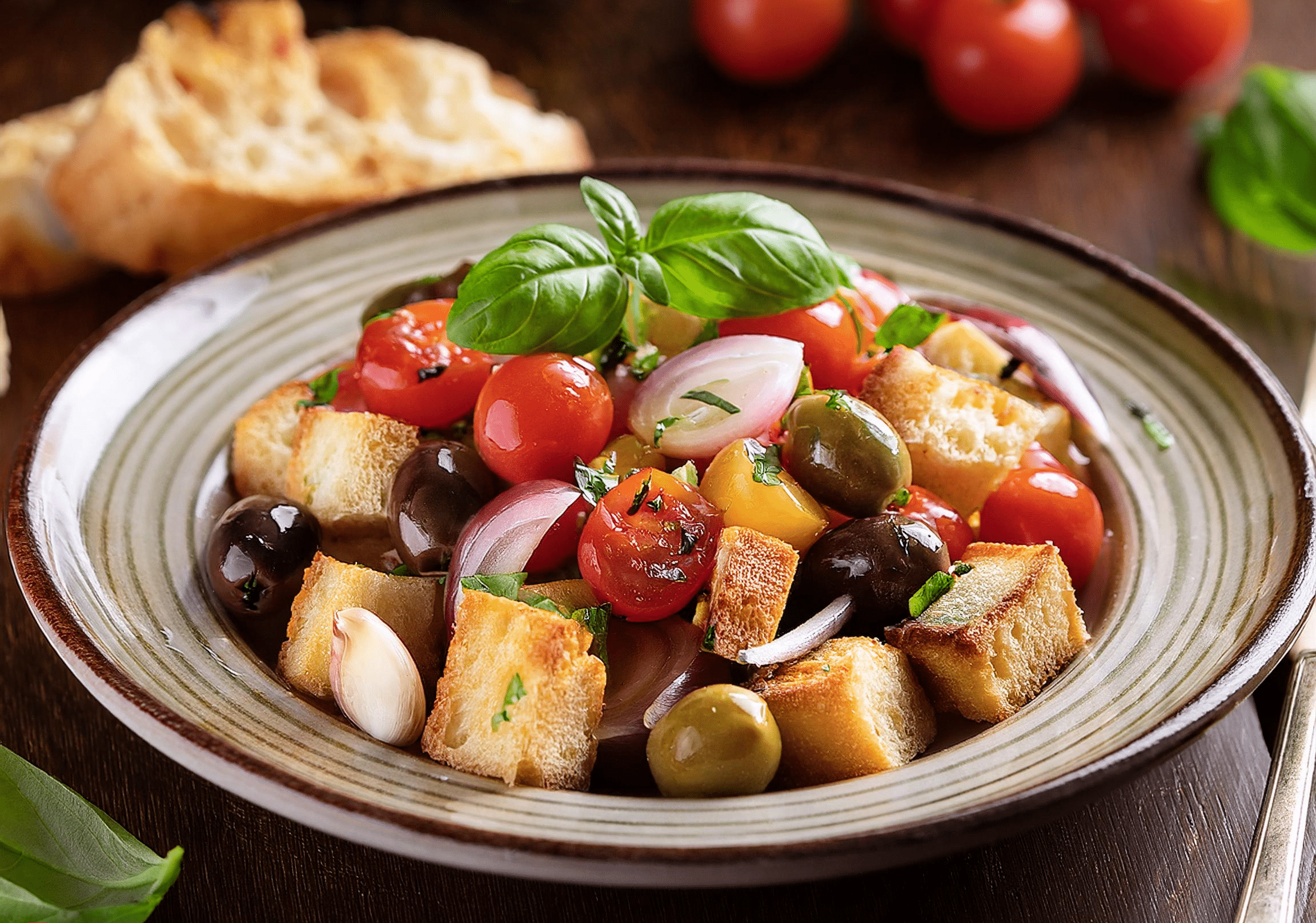 Receta de Panzanella Italiana 