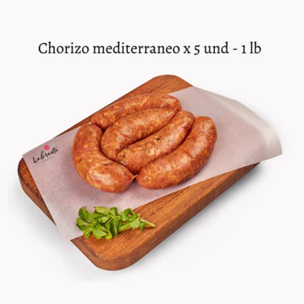 Chorizo Mediterraneo X 5 Und 1 Libra
