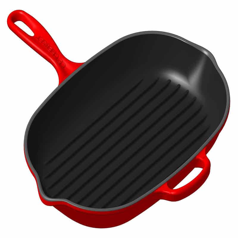 Skillet Grill Oval Hierro Fundido