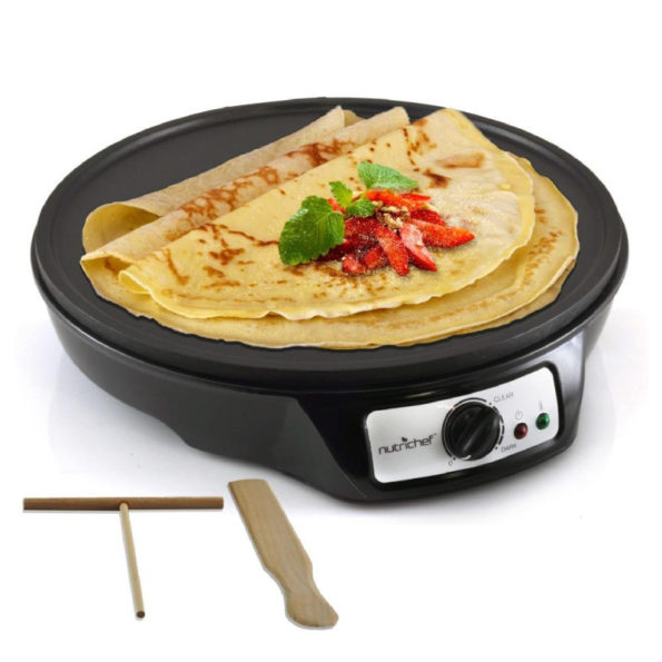 Crepera - Plancha Eléctrica NutriChef