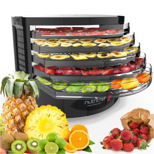 Deshidratador de Alimentos con Bandejas Eléctrico NutriChef