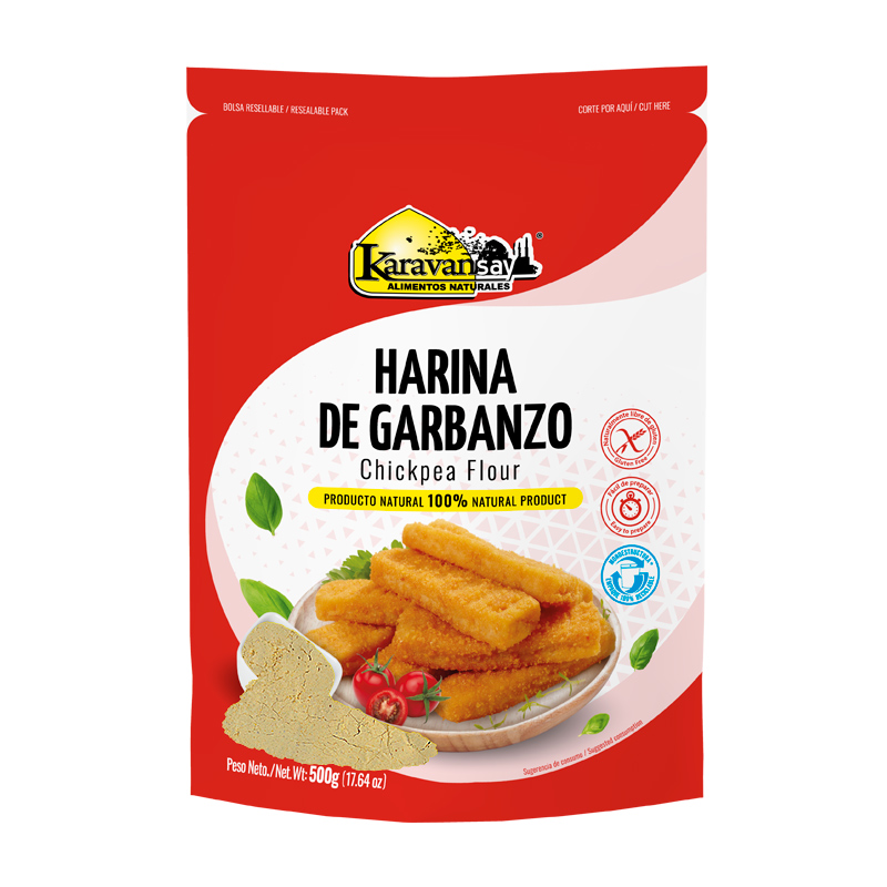 Harina de Garbanzo (precocida) Karavansay 500 Gr