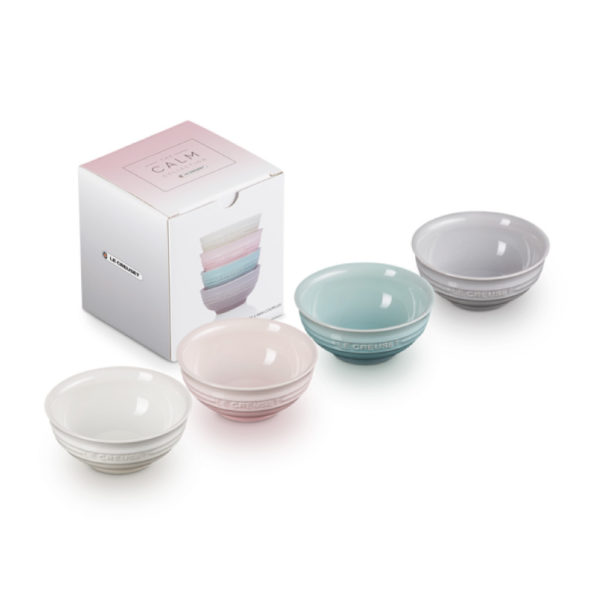 Calm Collecction Set 4 Mini Boles Cerámica de gres