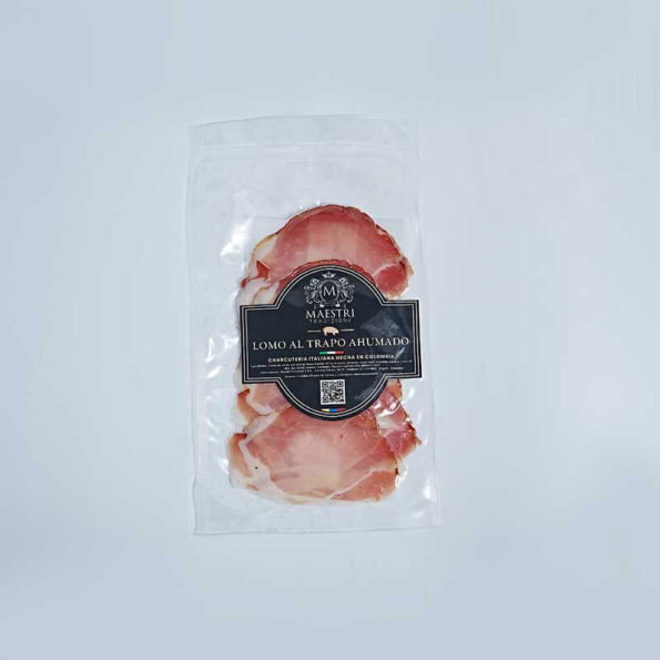 Lomo de cerdo al trapo ahumado 100 gr