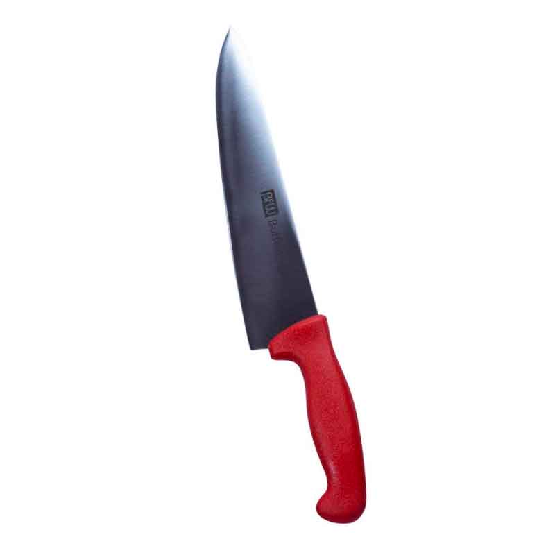 Cuchillo Chef Mango Rojo 10