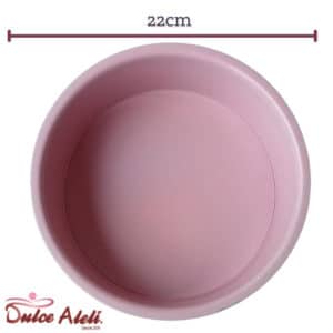 Molde desmotable rosado 20Cm